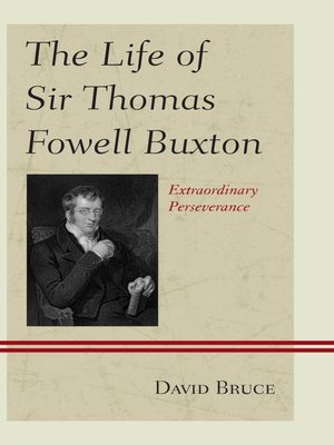 cover image of The Life of Sir Thomas Fowell Buxton